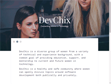 Tablet Screenshot of devchix.com